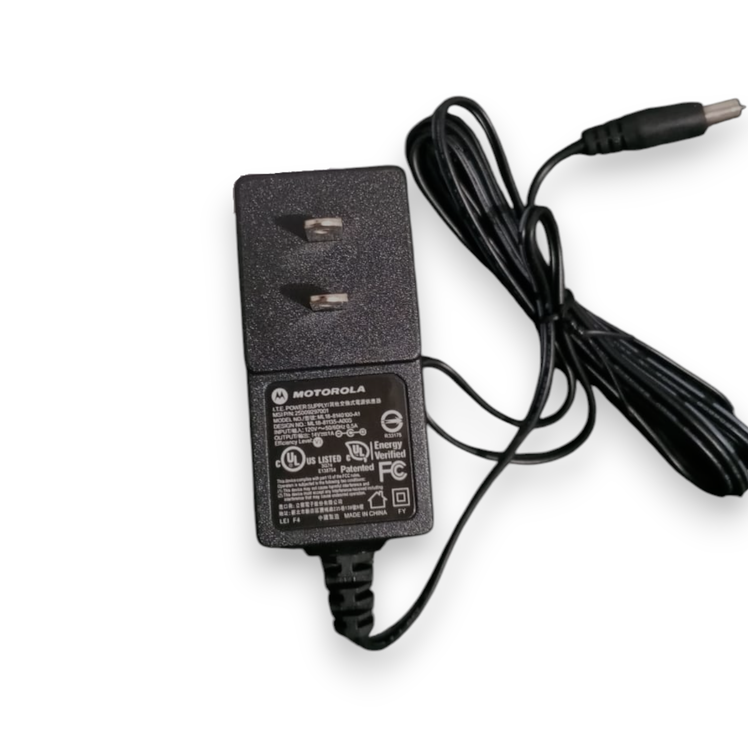 Fuente de Poder Estándar para Cargadores Motorola – 14V / 1A